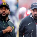 Sherrone Moore and Ryan Day 112624