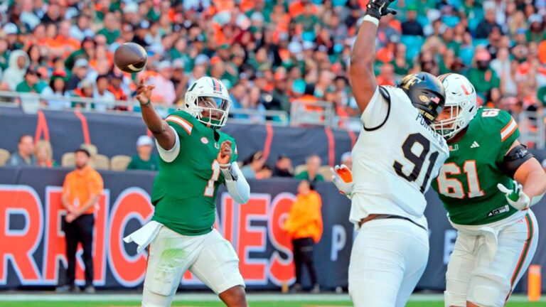 2024-11-23 AD2765 Miami Hurricanes vs Wake Forest Demon Deacons