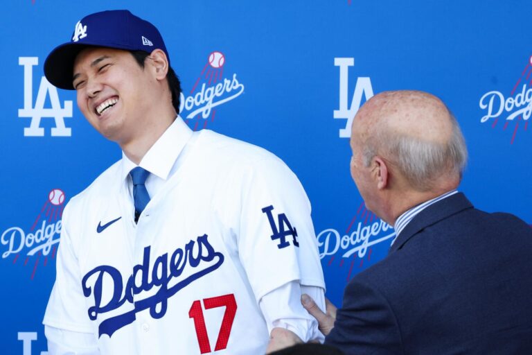 MLB: Dodgers Ohtani Introduction