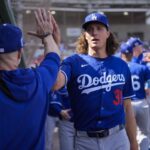 Reds Dodgers Spring Baseball
