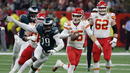 FILE PHOTO: NFL - Super Bowl LIX - Philadelphia Eagles v Kansas City Chiefs