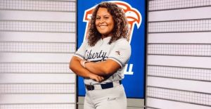 Alexia-Carrasquillo-beams-with-pride-today-after-committing-to-Liberty-University-HORIZONTAL